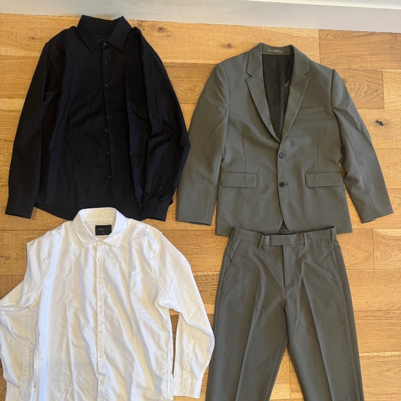 NEW Abercrombie and Fitch Suit, Dress Pants & Dress Shirts